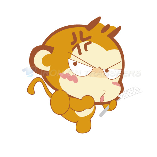 Monkey Iron-on Stickers (Heat Transfers)NO.8668